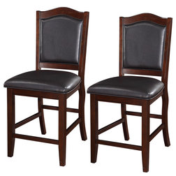 Transitional Dining Chairs by Benzara, Woodland Imprts, The Urban Port