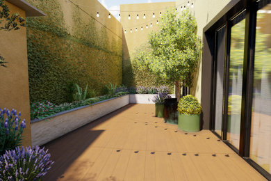 Diseño 3D reforma terraza Aranda