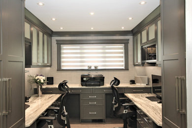 Inspiration for a home office remodel in Other