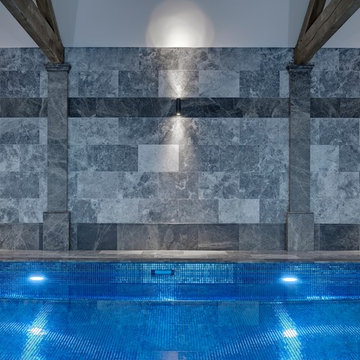 Traditional indoor swimming pool