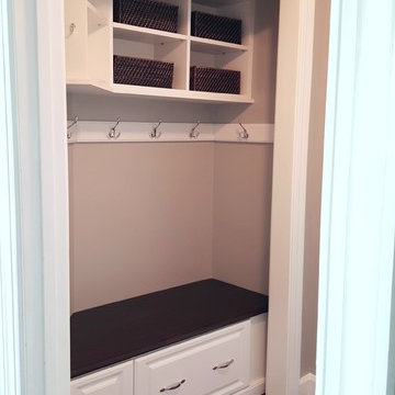 Closet into a Mudroom