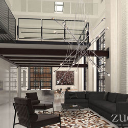 Zuo Belief Ceiling Lamp Chrome - SKU: 50216 - Pendant Lighting