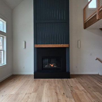 Cast Stone Fireplace Installation