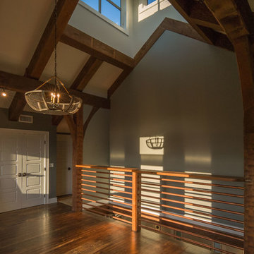 Timber Frame Barn House