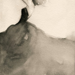 Charles James Swan Gown - Fashion Illustration Art - Fine Art Prints