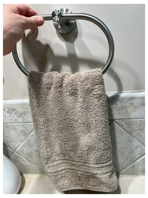 Towel Ring Height Dilemma