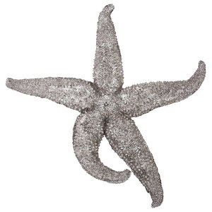 Unique Starfish Recycled Paper Wall Sculpture Beach Style Wall Accents By Novica