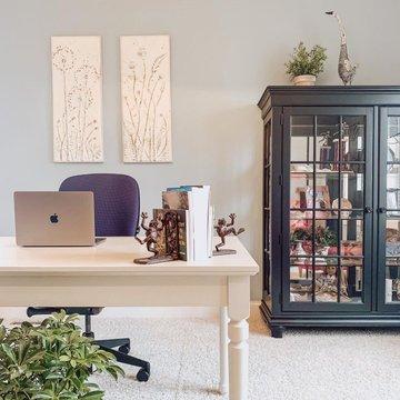 Home Office Redesign + Reorganization