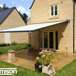 Retractable Fabric Canopies - Pergolas, Arbours & Trellises