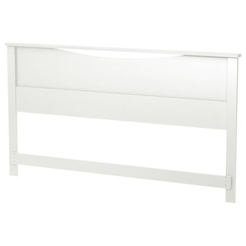 South Shore Step One King Headboard (78), Pure White