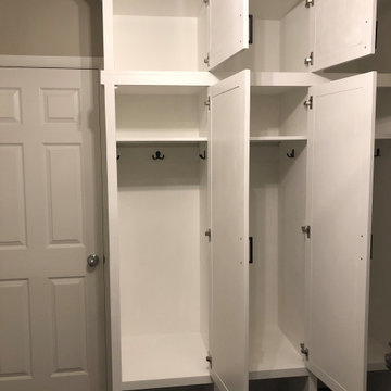 Drop Zones / Mud Room Built-Ins
