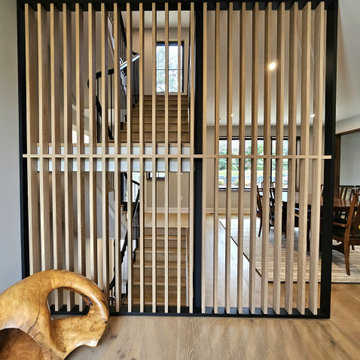 Project #115 | Staircase with Continuous Rail System Without Newels