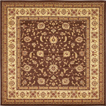 Traditional Odyssey 10' Square Bark Area Rug