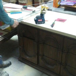 Custom Made Bathroom Storage Cabinet - Bathroom Cabinets