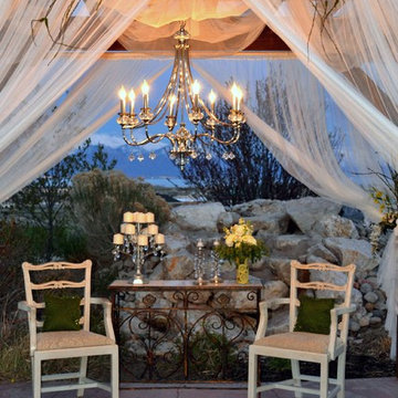 Timber Frame Pergola For Outdoor Wedding