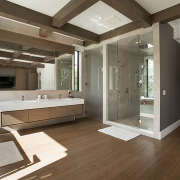 Timber frame - St-Donat