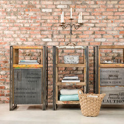 Industrial-styled cabinets - Storage Cabinets