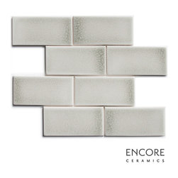 3 x 6 Field Tile in Celery crackle - Products