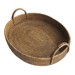 Rattan Oval Tray - Large - New - Products