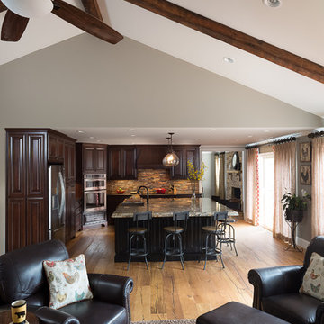 Woodstock Rustic Elegance Kitchen Remodel