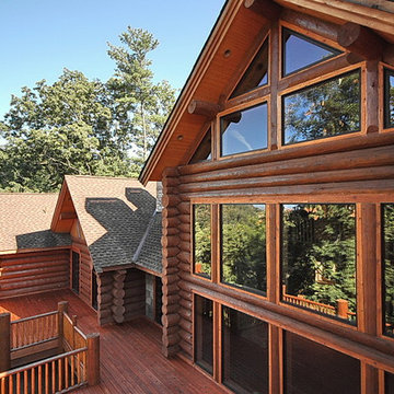 Handscribed Log Home