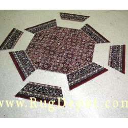 Octagon Rug From Stair Runners - Area Rugs