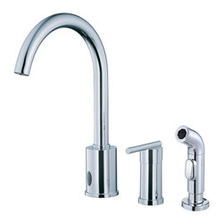 Danze Parma&trade; Dual Function Kitchen Faucet with Spray - Kitchen Faucets