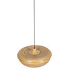 Largo Sculptural Bamboo Ceiling Pendant Hanging Lamp, Large