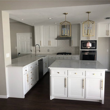 Calcutta Verona Q Quartz Kitchen