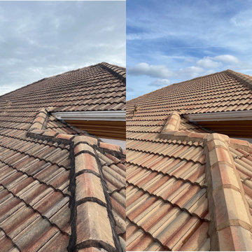 Tile Roof Soft Wash - New Smyrna Beach