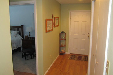 Example of a transitional hallway design in Other