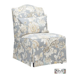 Lara Armless Accent Chair - Armchairs And Accent Chairs