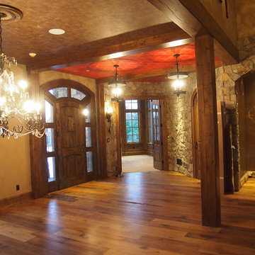 Hollow Knotty Alder beams