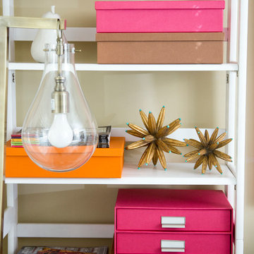Fun Feminine Office Space