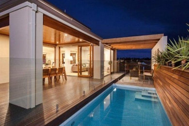 Inspiration for a modern pool in Adelaide.