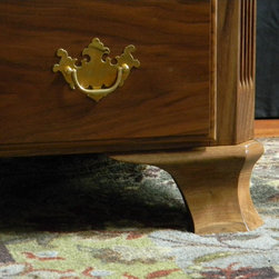Solid Walnut Media Cabinet - Furniture