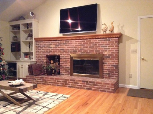 Should I Paint My Fireplace What Colors For It The Mental And The D
