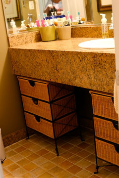 Small Bathroom s Full Vanity Light Or Dark