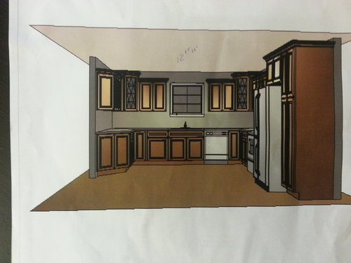 Need Help Designing My Kitchen On A Budget Suggestions. (Pics)