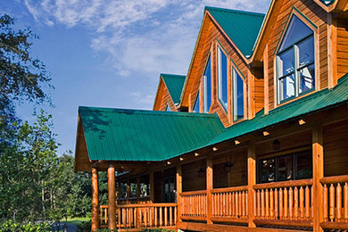 Central Florida Custom Cypress Log Home