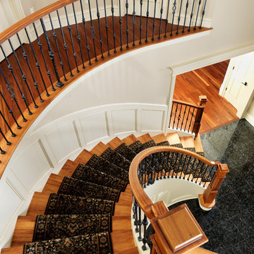 Custom Cherry Stairway