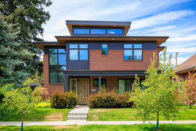 Inspiration for an exterior home remodel in Denver