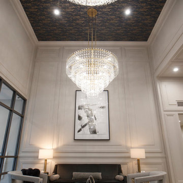 Contemporary & Glamorous Condo Lobby Renovation- Commercial Project
