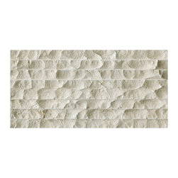 ANN SACKS St. Petersburg 12" x 24" striated chisel limestone field - Wall And Floor Tile