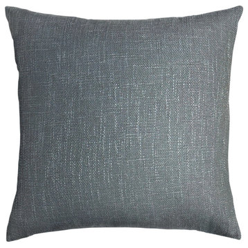 The Pillow Collection Gray Leyden Throw Pillow, 22"x22"