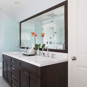 Designer Erica Islas of EMI Interior Design: Modern Bathroom Design Remodel