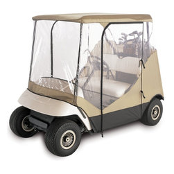 Travel 4-Sided Golf Car Enclosure - Outdoor Fabric