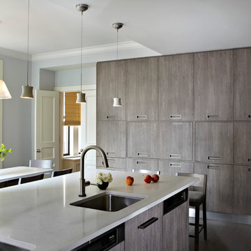New York contemporary kitchen