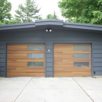 MidCentury Modern Garage Addition