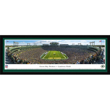Green Bay Packers Panoramic, Lambeau Field Picture, Select Frame